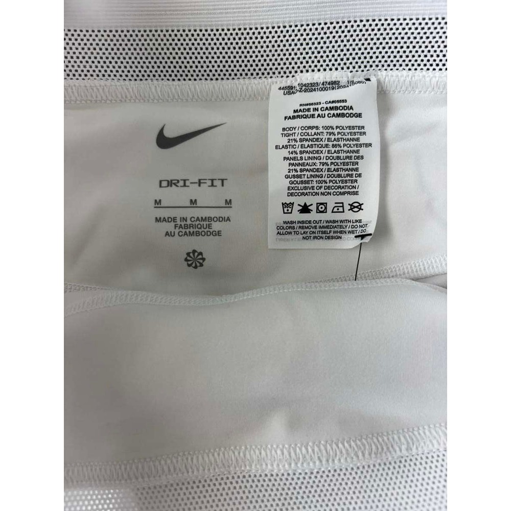 NikeCourt Advantage Tennis Skirt White Dri-FIT Skort Womens Medium NWT - Picture 5 of 8